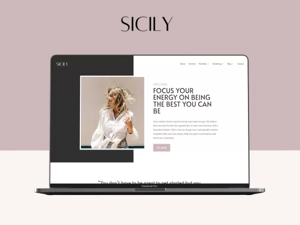 Sicily WordPress template