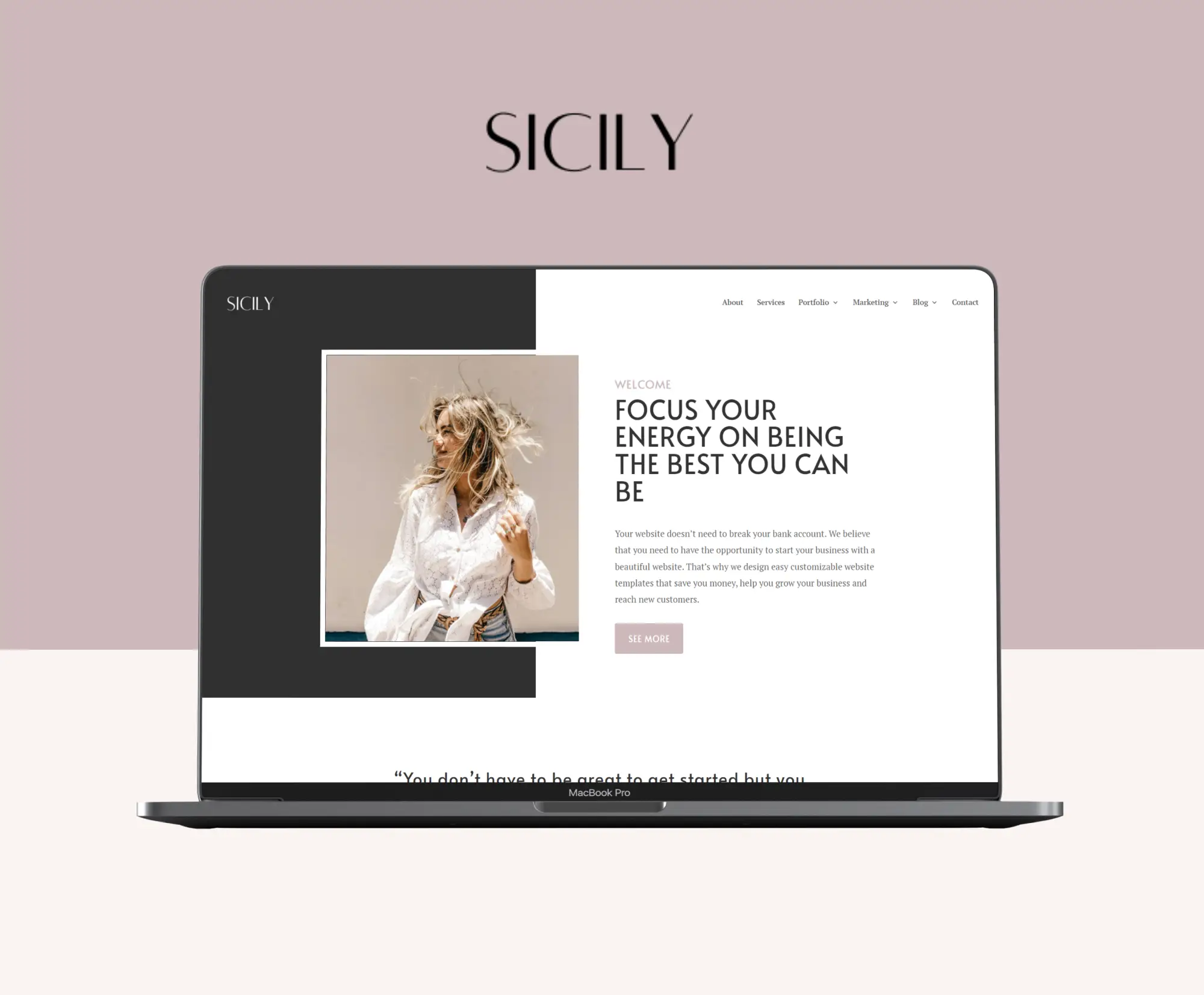 Sicily WordPress template